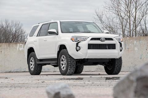3 Inch Lift Kit Upper Control Arms RR Coils Vertex Toyota 4Runner (10-24) Rough Country