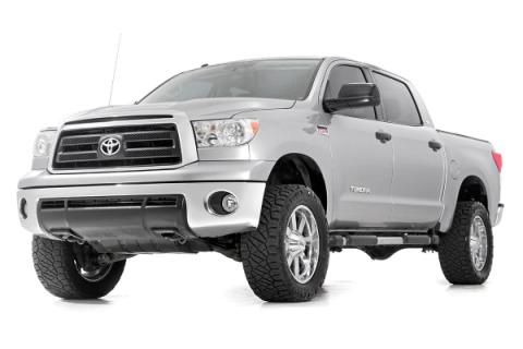 3.5 Inch Lift Kit Vertex/V2 Red Toyota Tundra 4WD (2007-2021) Rough Country