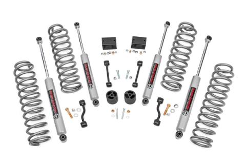 2.5 Inch Lift Kit Coils Jeep Wrangler Unlimited Rubicon 4WD (2024-2026) Rough Country