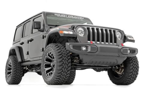 2.5 Inch Lift Kit Coils M1 Jeep Wrangler Unlimited Rubicon 4WD (2024-2026) Rough Country