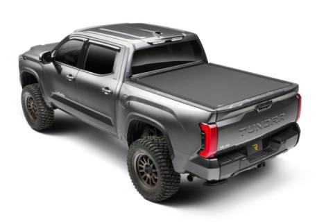 Revolver X4s Hard Rolling Truck Bed Cover 2022-2026 Toyota Tundra 5 Foot 7 Inch Bed with or without Deck Rail System without Trail Special Edition Storage Boxes BAK