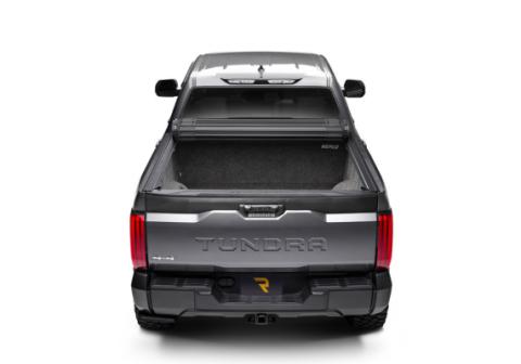 Revolver X4ts Hard Rolling Truck Bed Cover 2022-2026 Toyota Tundra 5 Foot 7 Inch Bed with or without Deck Rail System without Trail Special Edition Storage Boxes BAK