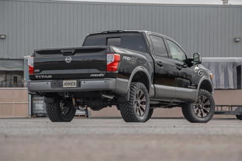 3 Inch Lift Kit Red Nissan Titan 2WD/4WD (2004-2024) Rough Country