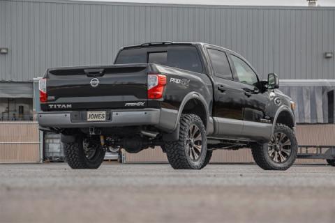 3 Inch Lift Kit N3 Struts and Shocks 17-21 Nissan Titan 4WD Rough Country