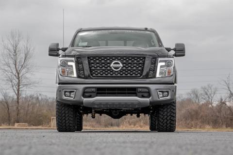 3 Inch Lift Kit N3 Struts and Shocks 17-21 Nissan Titan 4WD Rough Country