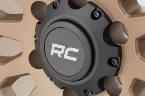 87 Series Wheel Simulated Beadlock Bronze/Black 17x8.5 6x5.5 +0mm Rough Country