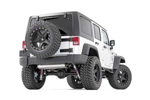 Jeep Contoured Drop Steps 07-18 Wrangler JK Unlimited 4 Door Rough Country