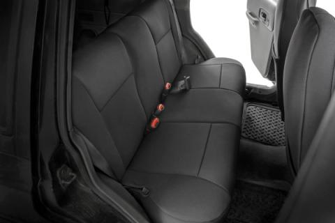 Seat Covers Non Detach Headrest Front and Rear 84-96 Jeep Cherokee XJ Rough Country