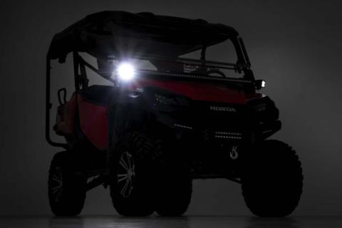 Honda Dual LED Cube Kit 2.0 Inch Black Series w/ White DRL 16-20 Pioneer Rough Country