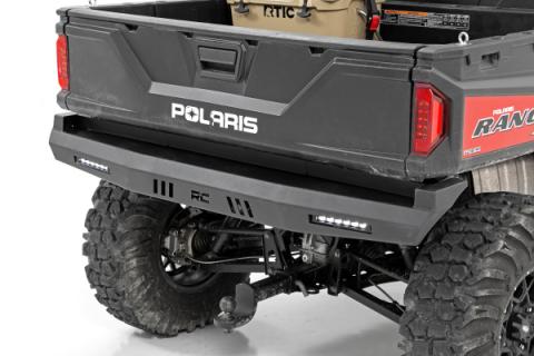 Can-Am/Polaris Rear Bumper w/LED For 16-21 Defender and 18-21 Ranger Rough Country