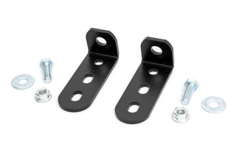 Polaris LED Whip Light Bed Mount Kit w/LED Whip Lights 12-20 Polaris RZR 170 EFI Rough Country
