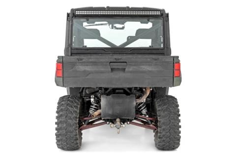 LED Light Rear Mount 50 Inch Dual Row Black Pair 14-22 Polaris Ranger 1000XP Rough Country