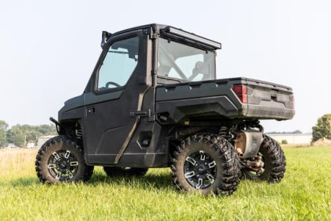 LED Light Rear Mount 50 Inch Dual Row Black Pair 14-22 Polaris Ranger 1000XP Rough Country