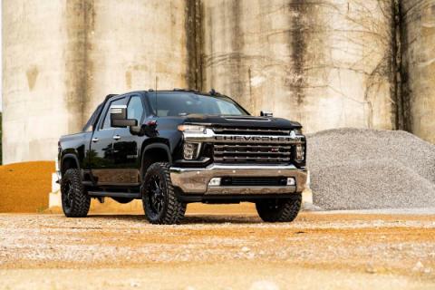 1.5-2 Inch Leveling Torsion Bar Keys w/N3 Shocks 20-Up Silverado/Sierra 2500HD/3500HD Rough Country