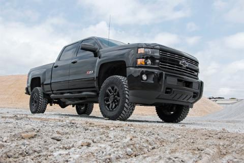 3.5 Inch Lift Kit Vertex Red Silverado/Sierra 2500HD/3500HD (11-19) Rough Country