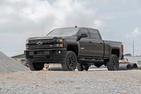 3.5 Inch Lift Kit V2 w/ Overloads Silverado/Sierra 2500HD/3500HD (11-19) Rough Country