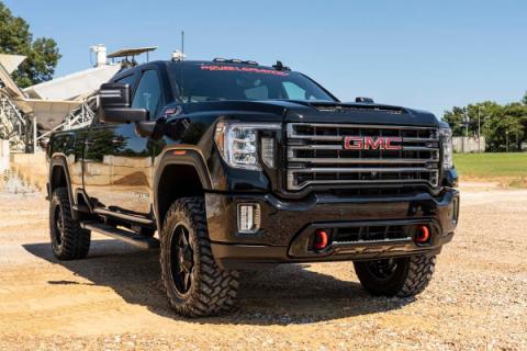 3 Inch Lift Kit w/ Overloads Red Silverado/Sierra 2500HD/3500HD (20-26) Rough Country