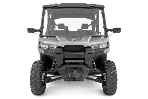 Scratch Resistant Full Windshield 16-20 Can-Am Defender Rough Country