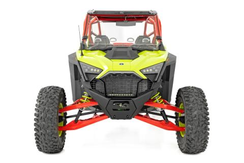 Vented Full Windshield Scratch Resistant Bolt On Roof Polaris RZR Pro R (2022) Rough Country