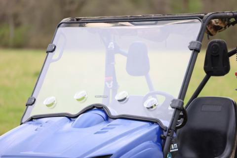 Vented Full Windshield Scratch Resistant Yamaha Rhino 450 (06-08)/Rhino 660 (04-07) Rough Country