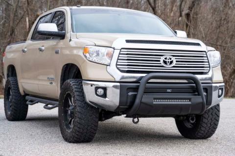 Toyota Tow Hook to Shackle Conversion Kit w/Bull Bar Support 07-20 Tundra Rough Country