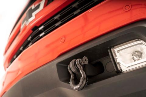Chevy Tow Hook to Shackle Conversion Kit 19-20 Silverado 1500 Rough Country