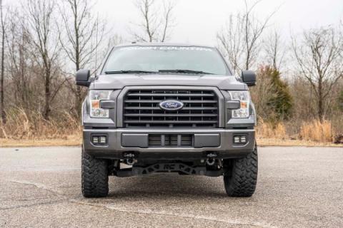 Ford Tow Hook to Shackle Conversion Kit w/D-Ring &amp; Rubber Isolators 09-20 F-150 Rough Country