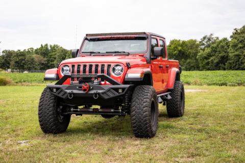 Multi-Function Winch Cleat Red Rough Country