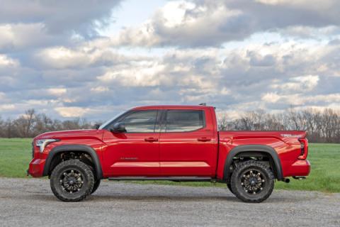 Sport Style Fender Flares Gloss Black Toyota Tundra 2WD/4WD (22-23) Rough Country