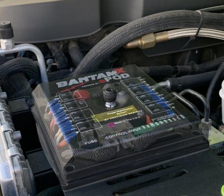 BantamX w/ Blue LED Switch panel for JK 2007-2008
