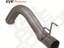 Exhaust Pipe 5 Inch 08-10 Ford F250/F350 Superduty 6.4L First Section Pass Performance Series Steel Exhaust Tail Pipe Diamond Eye