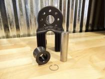 FlatLink XXL Winch Shackle Mount Assembly Anodized Gray Factor 55