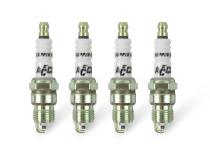 HP Copper Spark Plug Shorty 14MM Thread .460 In Reach Tapered Seat Non-Resistor 4 Pack ACCEL