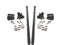 2001-2010 Silverado/Sierra 2500/3500 58 inch Bolt On Traction Bars 3.5 Inch Axle Diameter Kingsport Grey