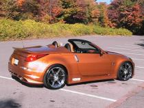 350Z Z33 Convertible Rear Wing Type 1 Unpainted For 04-09 Nissan 350Z Z33 Stillen