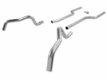Crossmember-Back Exhaust System Fits 1967-1969 Camaro And Firebird With V8 Engine 3.00-Inch Aluminized Pipes Flowmaster