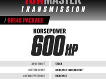 TowMaster Ford 6R140 Tranmission and Converter Package 2017-2019 6.7L Power Stroke 2WD/4WD BD Diesel