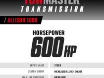 TowMaster Chevy Allison 1000 Tranmission 2006-2007 LBZ 6-Speed 4WD BD Diesel