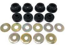 Front Sway Bar End Link Kit 11-19 Chevrolet Silverado/GMC Sierra 2500HD/3500HD 4x4 Fits with 6 Inch Lift Kit Tuff Country