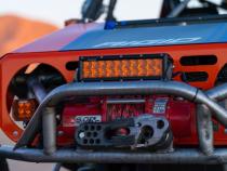 E-Series 10 Inch Spot with Amber PRO Lens Rigid Industries