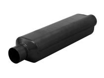 Super Hp-2 Muffler 409SS Super Hp-2 Muffler 409SS 2.25 Center In./2.25 Center Out Moderate Sound Flowmaster