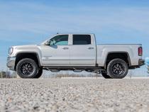 3.5 Inch GM Suspension Lift Knuckle Kit Vertex w/V2 Shocks (14-18 1500 PU 4WD Cast Steel) Rough Country