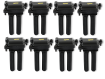 Direct Ignition Coil Kit Supercoils 8-Pack 05-24 5.7L/6.1L/6.2L/6.4L Gen 3 Hemi Black ACCEL