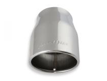 Exhaust Tip Exhaust Tip 4.00 Inch Rolled Angle Polished SS Fits 3.00 Inch Tubing Weld On Flowmaster