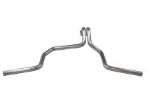 Pre-Bent Tailpipes 1987-1996 Ford F-150 2.5-Inch Dual Side Exit Aluminized Tailpipes Flowmaster