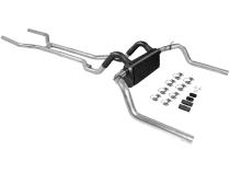 American Thunder Crossmember-Back Exhaust System Fits 1967-1974 Chevrolet Camaro, Pontiac Firebird And 1968-1974 Chevrolet Nova With V8 Engine, 2.5 Inch Pipes Moderate Sound Flowmaster