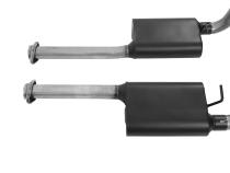 American Thunder Cat-Back Exhaust System 1987-1993 Ford Mustang Gt 5.0L Engine Fits Coupes And Convertibles Aggressive Sound Flowmaster