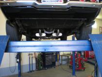 American Thunder Crossmember-Back Exhaust System Fits 1970-1974 Chevrolet Camaro And Pontiac Firebird With V8 Engine 2.50 Inch Aluminized Steel Aggressive To Moderate Sound Flowmaster