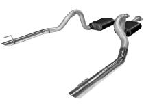 American Thunder Cat-Back Exhaust System 1998 Ford Mustang Gt And Cobra With 4.6L Engine Aggressive To Moderate Sound Flowmaster