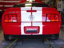 Force Ii Axle-Back Exhaust System 2005-2010 Ford Mustang Gt, Gt500 &amp;amp; California Special With 4.6L Or 5.4L Engine Moderate Sound Flowmaster